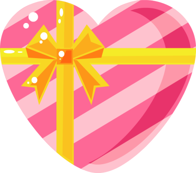 Pink Heart-Shaped Gift Box - Free Clip Arts Online | Fotor Photo ...