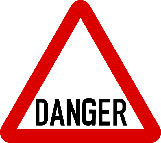 Singapore Road Signs - Warning Sign - Danger.svg 