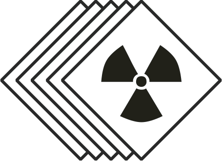 Radiation Symbol by SafetySign.com, NFPA Diamond Signs
