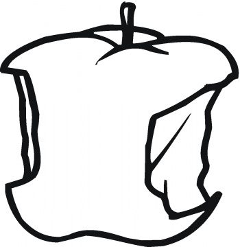 Apple 14 coloring page | Super Coloring