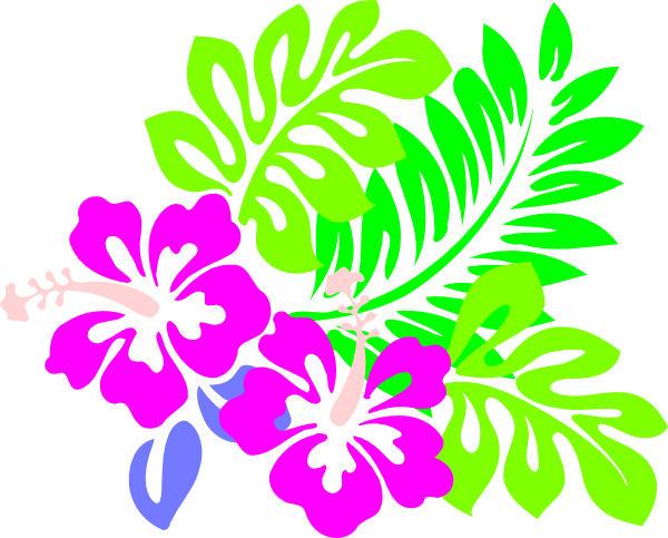 free clip art tropical flowers - photo #24