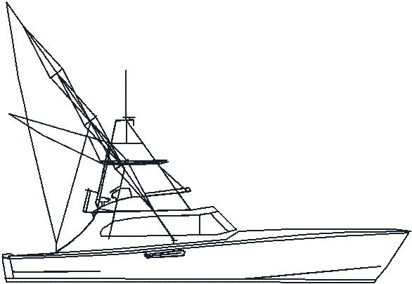 boat outline clipart - photo #41