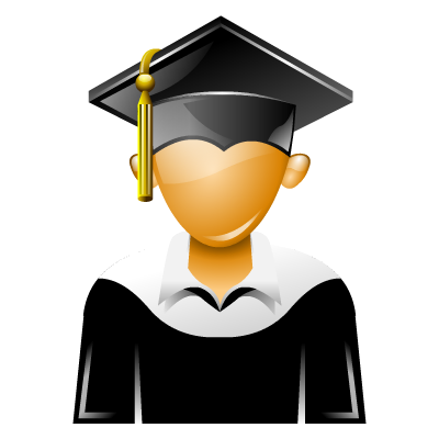 Graduation Icon, PNG ClipArt Image