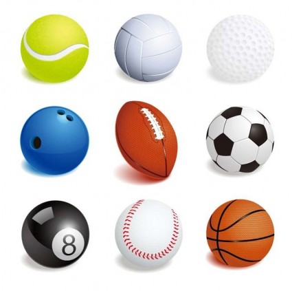 Vector Illustration of Sport Balls Vector sport - Free vector for ...