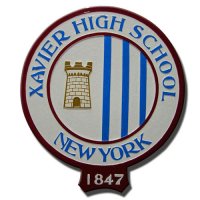Xavier High School New York wooden emblems and logo plaques