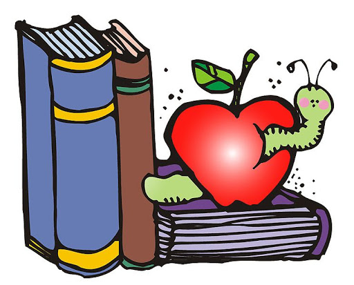 free book worm clipart - photo #15