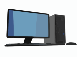 Computer Screen and desktop by