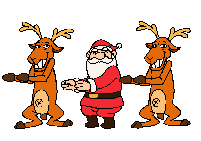 Line Dancing Santa Animated GIF #8907 - Animate It!
