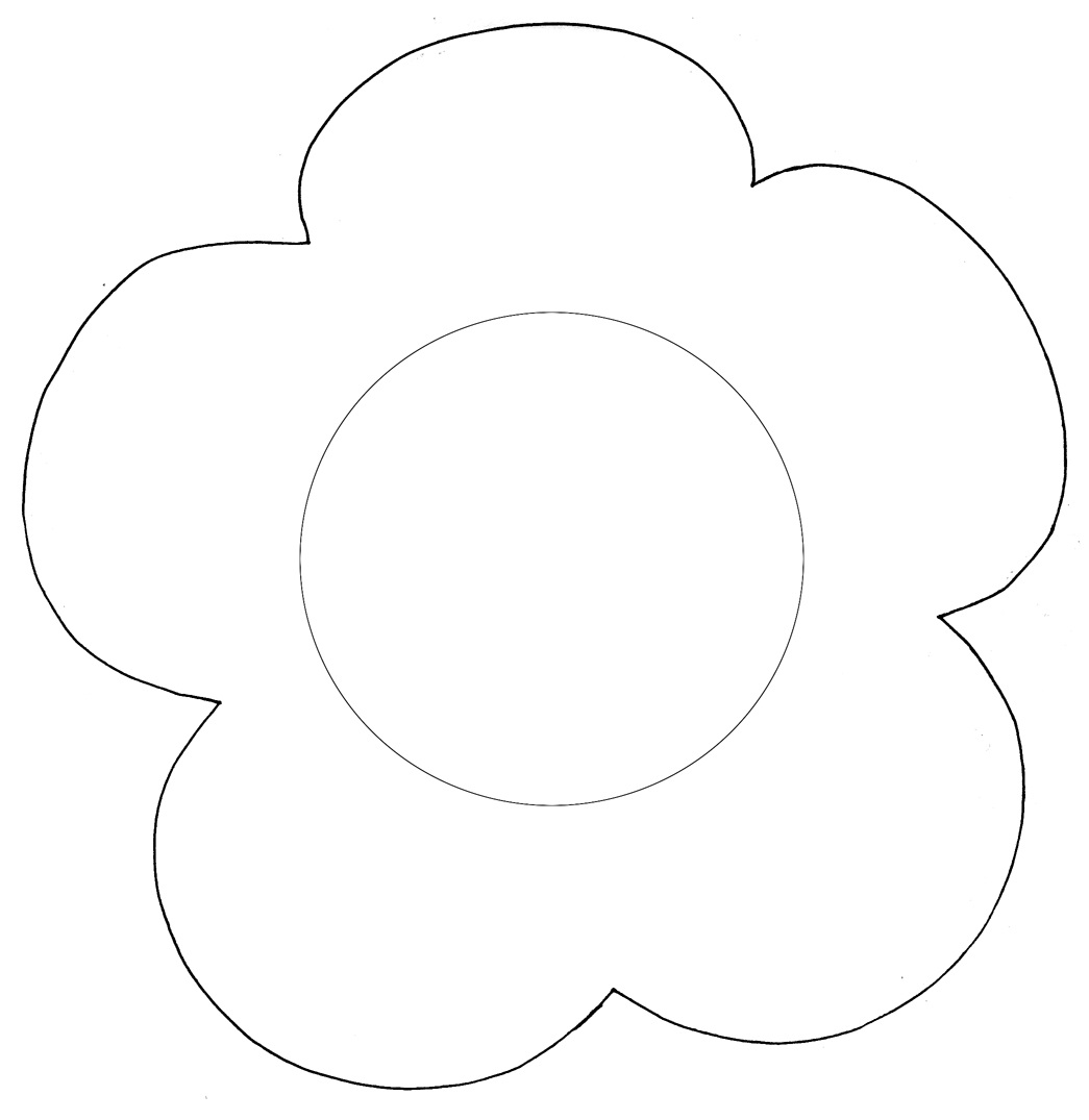 Blank Flower Templates - ClipArt Best