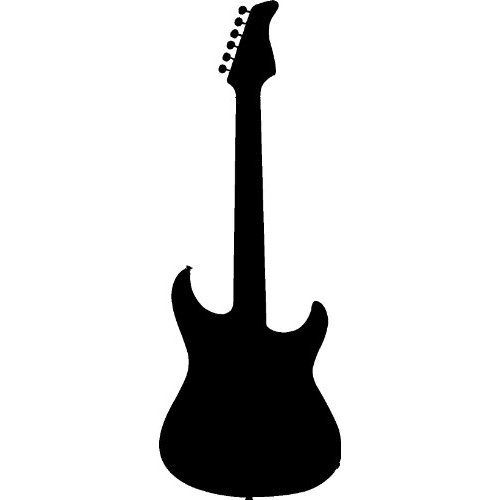 free clipart guitar outline - photo #46