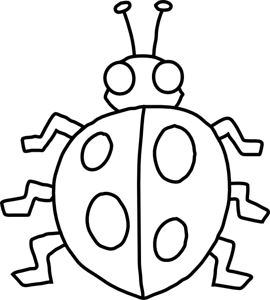 Ladybird Template - ClipArt Best