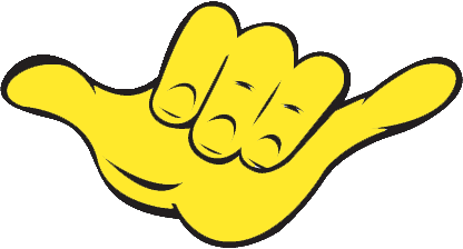 Hang Ten Hand Sign - ClipArt Best
