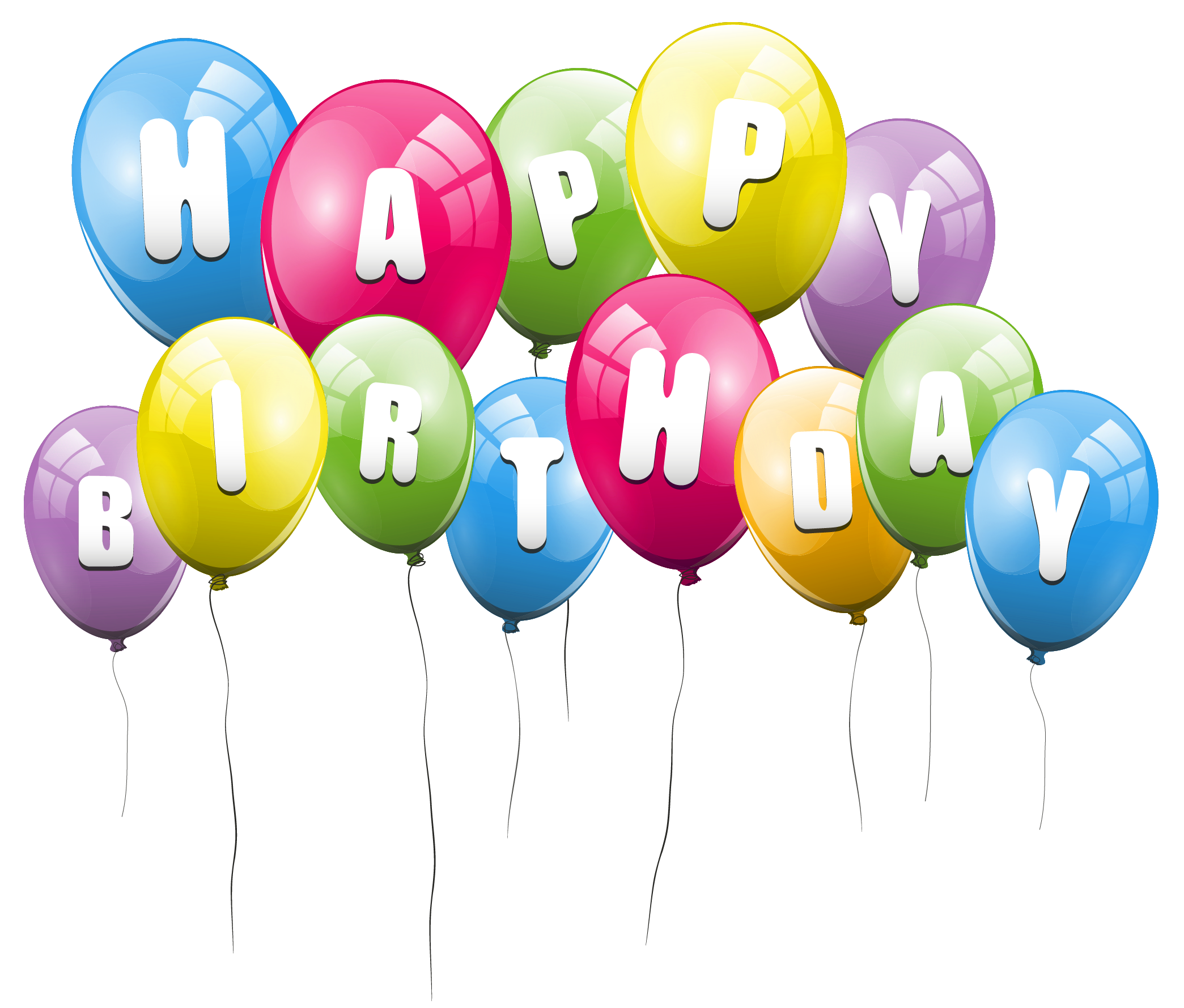 birthday balloon clipart images - photo #22