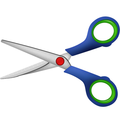 Scissors_f008, Scissors, Scissor, Cut, Cutting, Blue, Icon ...