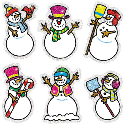 Snowmen Dazzle™ Stickers, 90/pkg [ CD2926 ] - Carson-Dellosa ...
