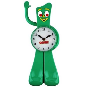 Amazon.com - NJ Croce Gumby Animated Wall Clock - Wall Clocks