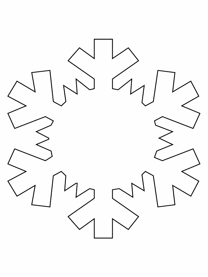 snowflake pattern cut out | Education
