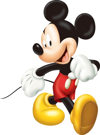 Mickey Mouse Background Design - ClipArt Best