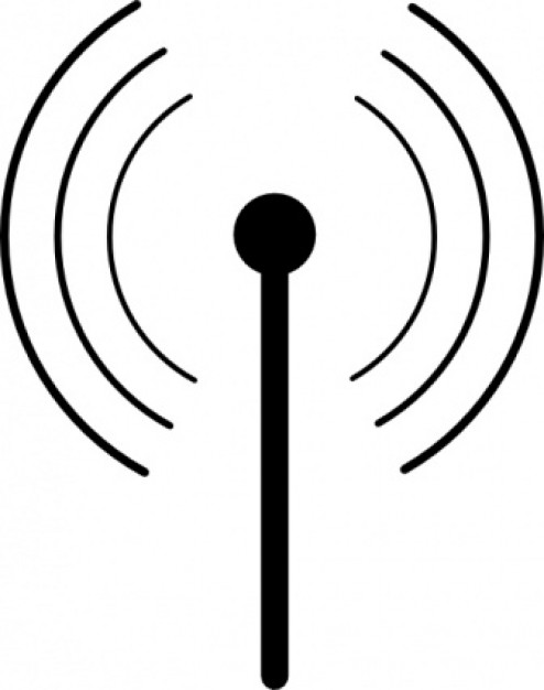 Wireless Wifi Symbol clip art | Download free Vector
