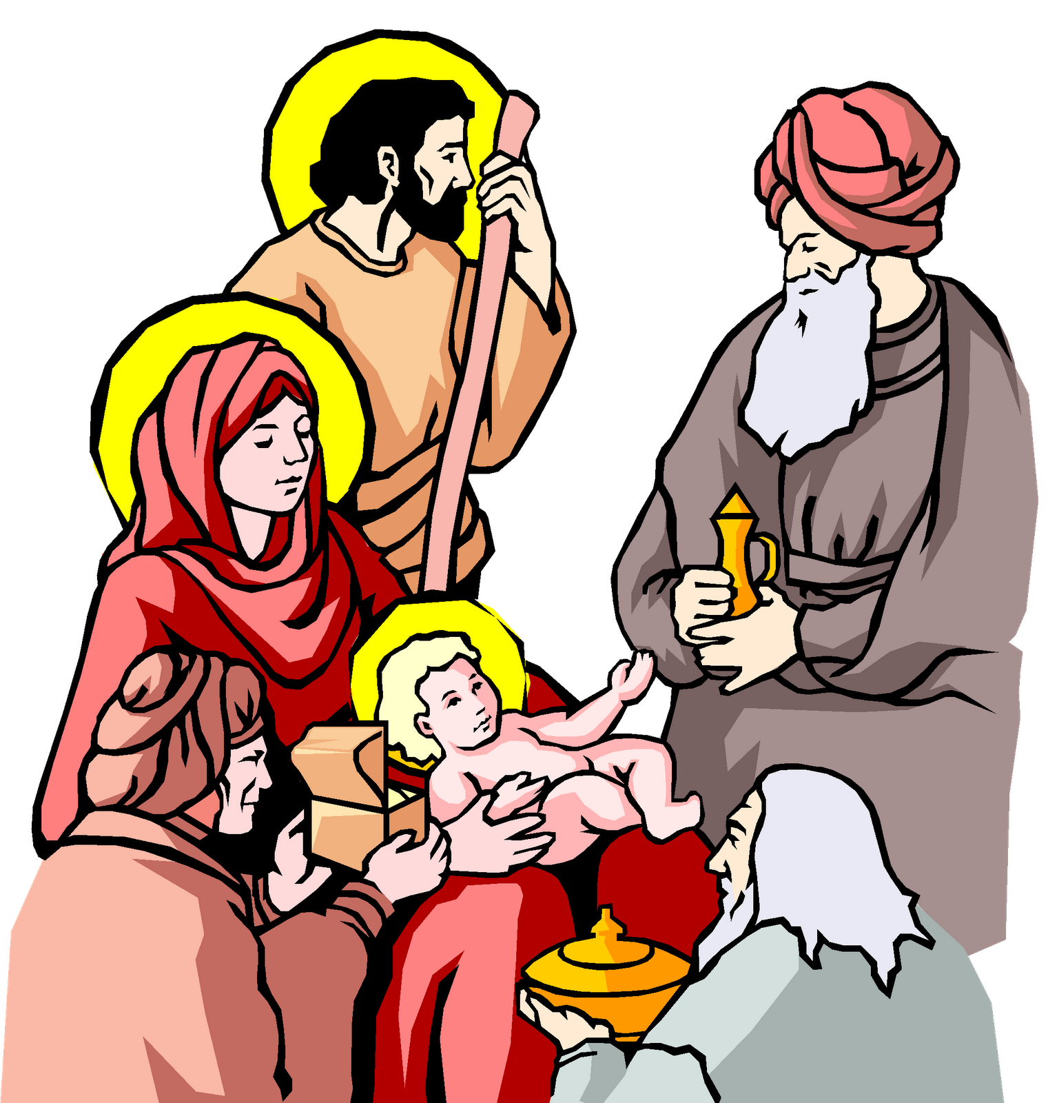 mary and baby jesus clipart - photo #29