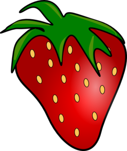 Strawberry Clipart Black And White - Free Clipart ...