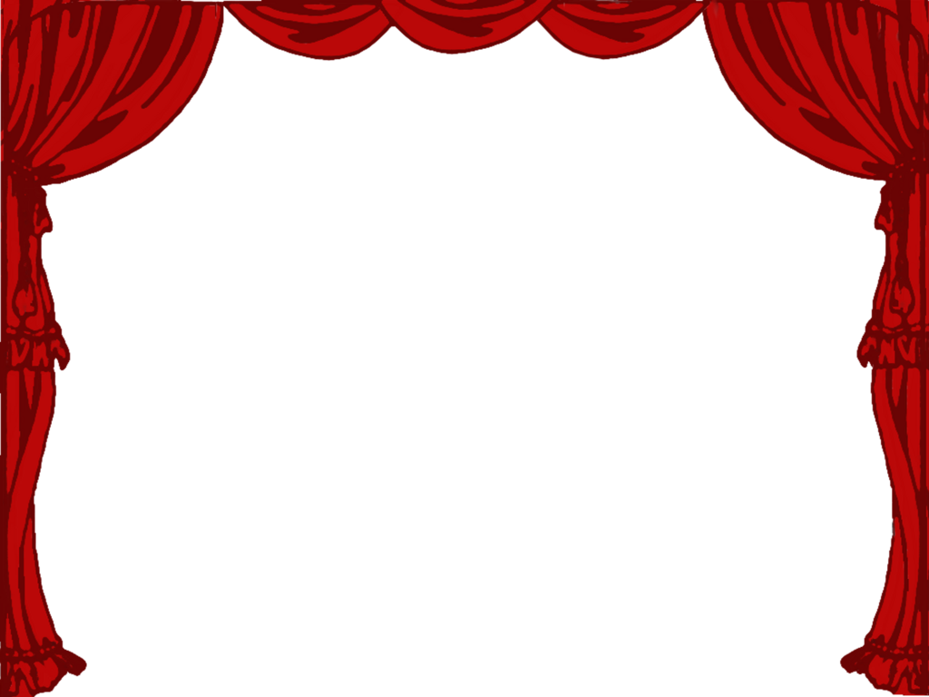 Images For > Movie Theatre Curtains Clipart