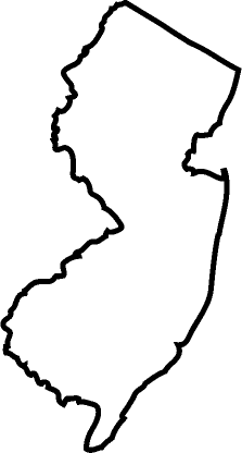 New Jersey Outline Clipart