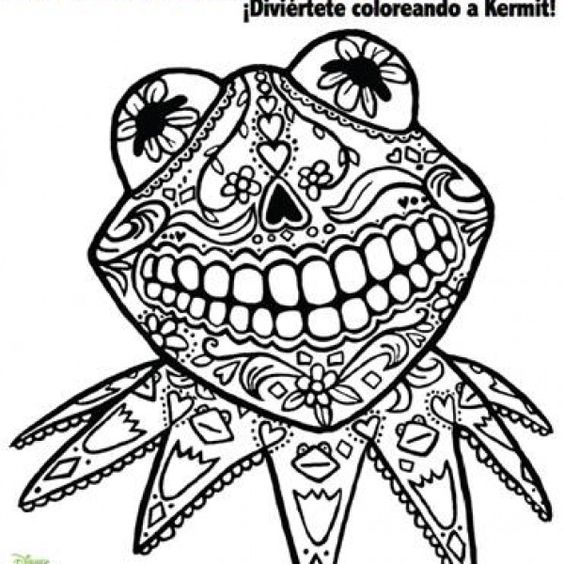 Coloring pages, Coloring and Kermit