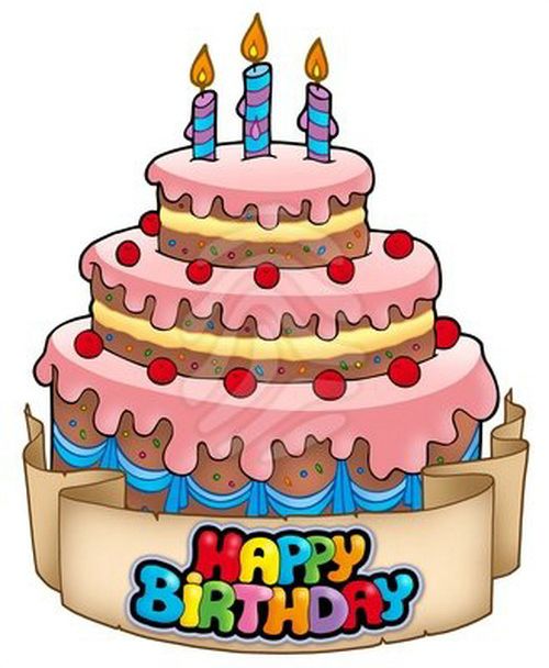 Birthday Cake Animated - ClipArt Best