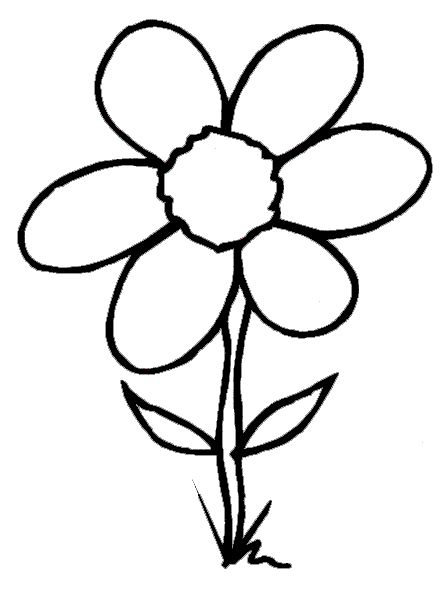 Blank Flower Pictures - ClipArt Best