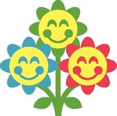 Smiley Face Flower Clipart - Free Clipart Images