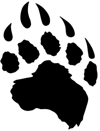 Free Bear Paw Drawings - ClipArt Best