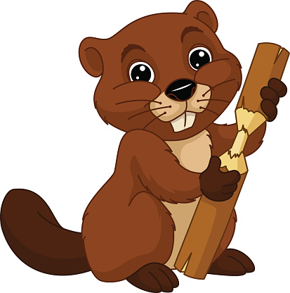 Beaver Clipart Clip Art, Vector Images & Illustrations