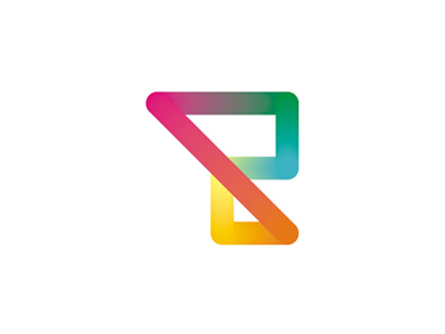 Colorful dynamic R letter mark logo design symbol by Alex Tass ...