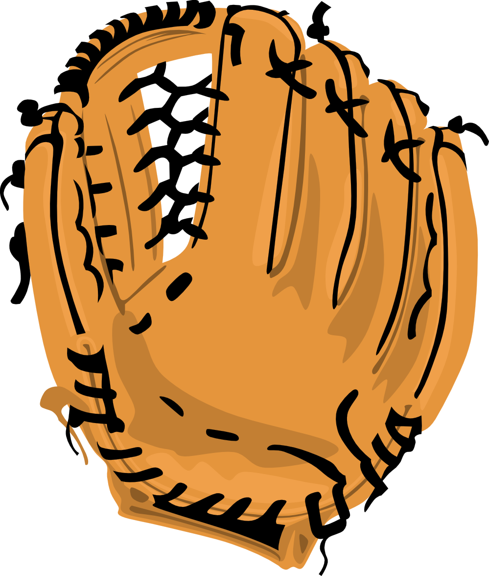 Baseball Glove Vector