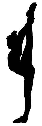 Cheerleader Silhouette Clip Art - Tumundografico