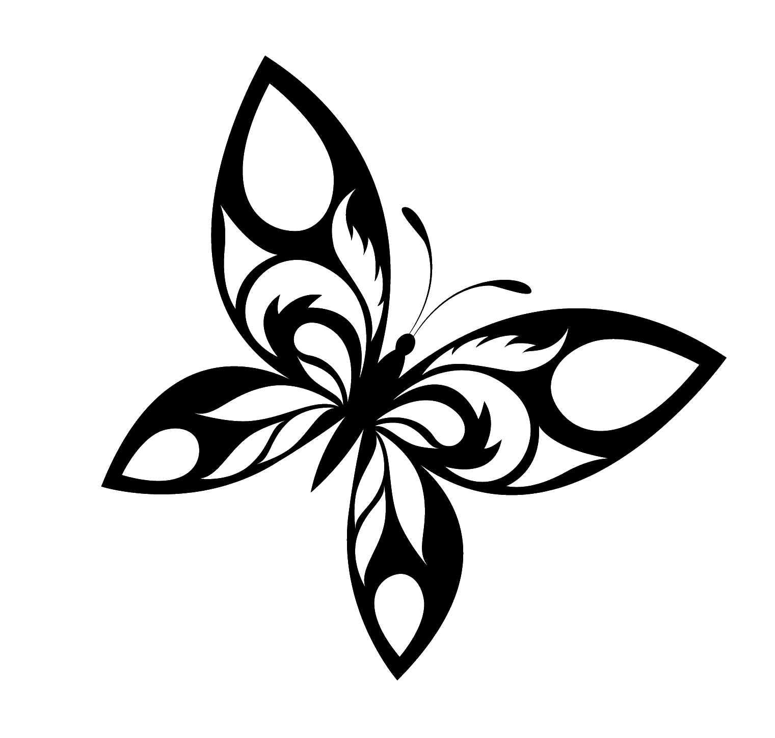 Butterfly Tattoo Designs PNG Transparent Images | PNG All