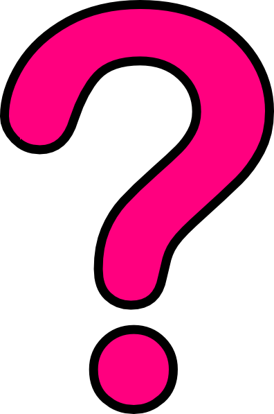 Picture of a question mark in clipart