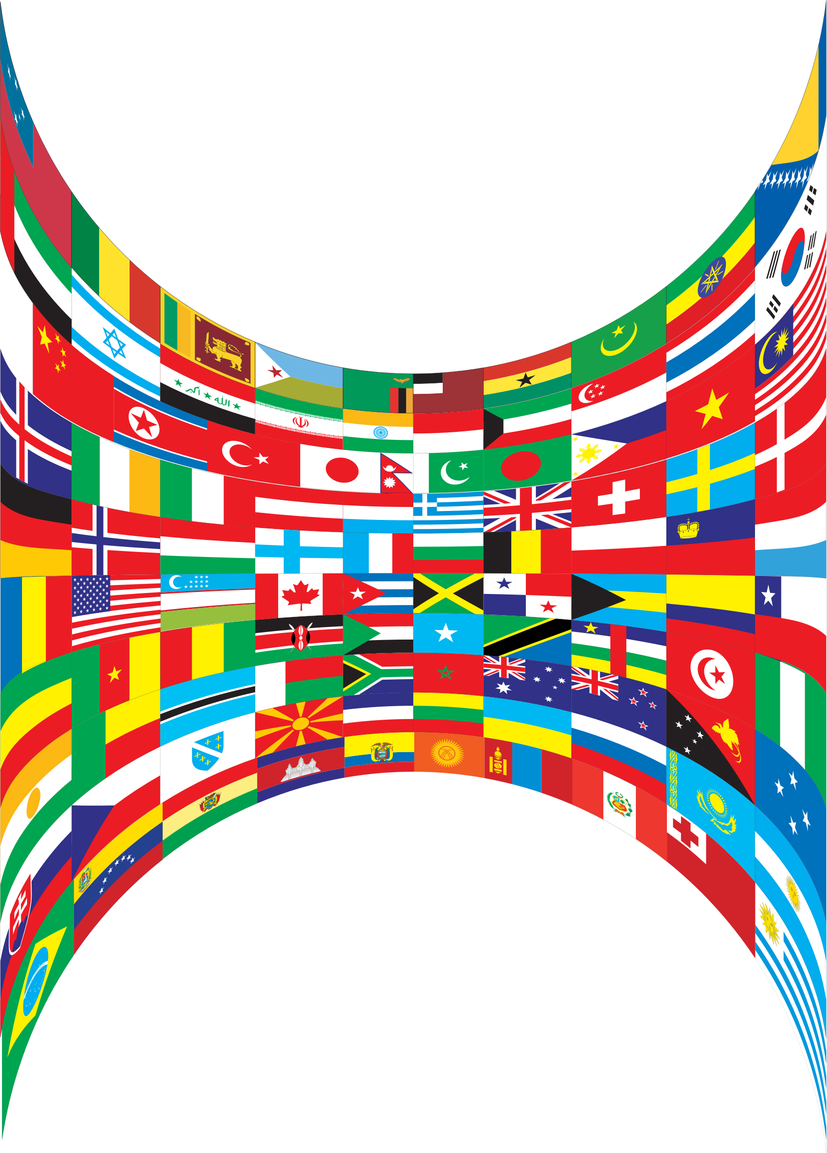 clip art flags of the world free - photo #46