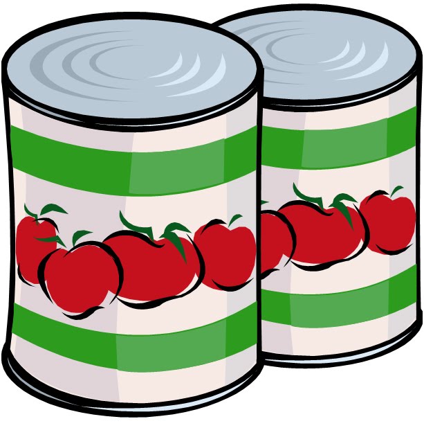 Dog canned food clipart