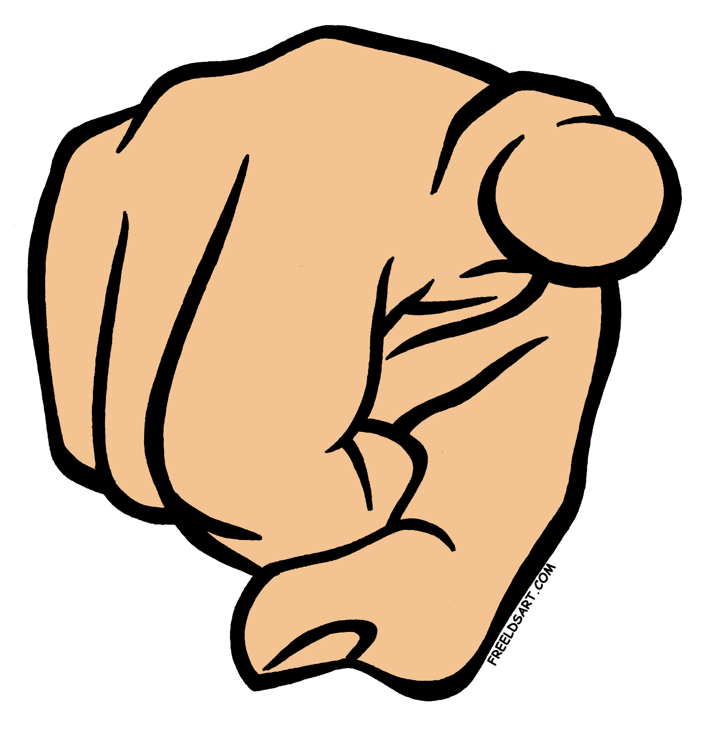 Cartoon Finger Pointing At You ClipArt Best