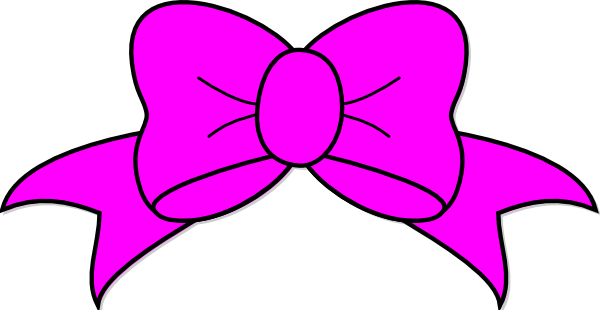 Cartoon Pink Bow - ClipArt Best