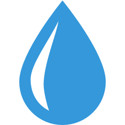 Free #3498db water icon - Download #3498db water icon