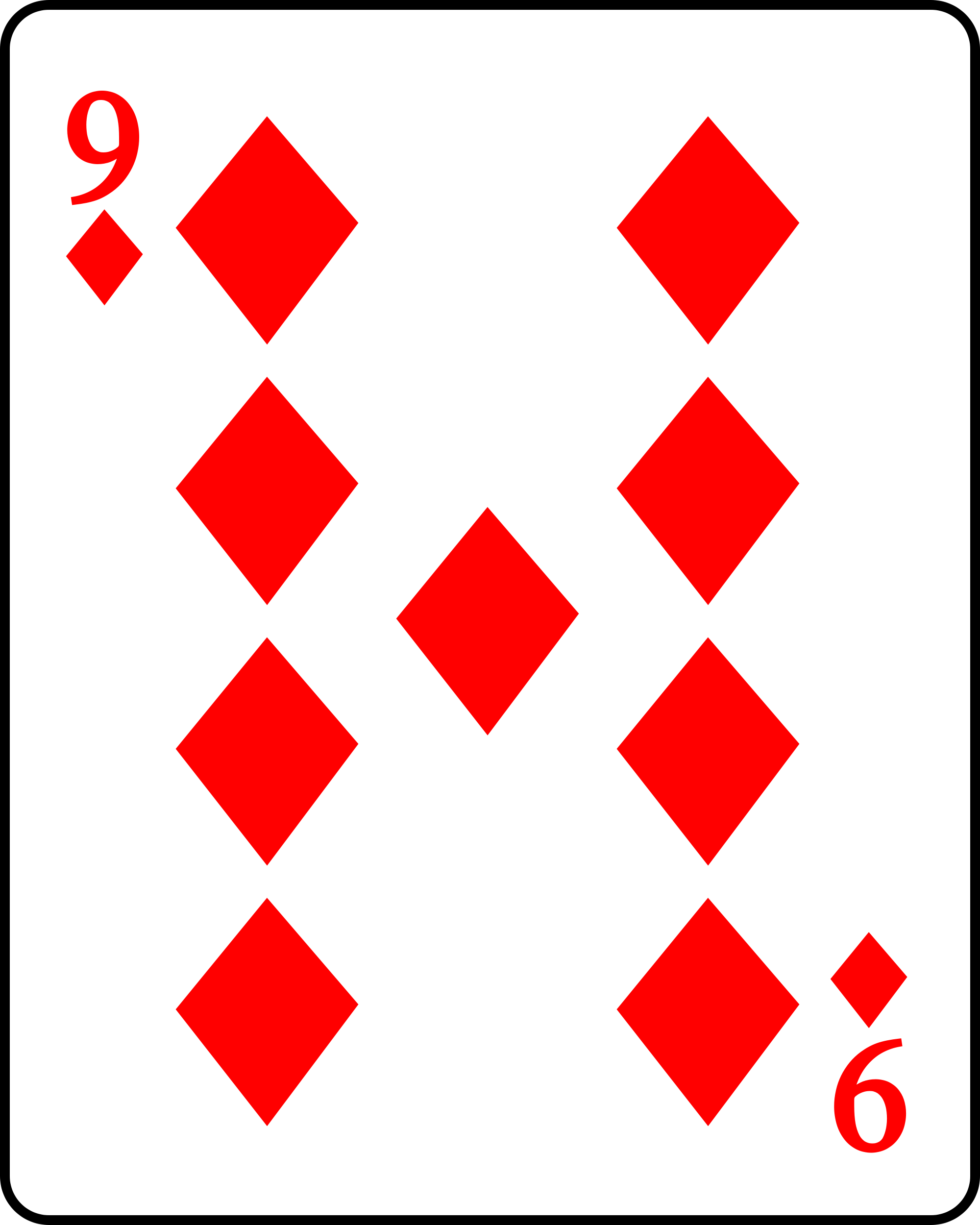 Playing Card Diamond - ClipArt Best