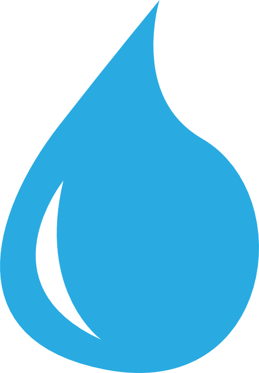 Drop of water clipart free
