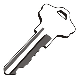 Key On A White Background | free vectors | UI Download