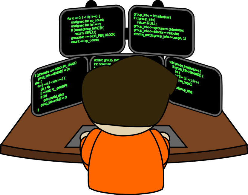 Computer security clipart