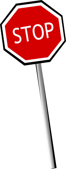 Clip art stop sign