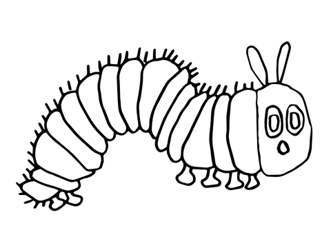 Coloring Pages. Very hungry caterpillar coloring pages - Castingdb.co