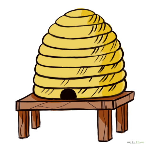 Beehive clipart bees clipart clipart image #20947